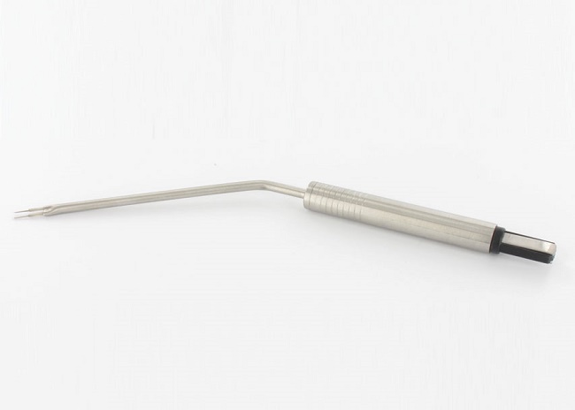 Pinza bipolare binner - 22cm angolata - 1 pz Pinza bipolare binner - 22cm angolata - 1 pz